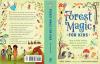 Come discover the world of Forest Magic for Kids, an activity guide for families and educators who want to play in nature. The title Forest Magic for Kids framed with charming, whimsical illustrations including little fairies, gnomes, owls, moles, and mushrooms.